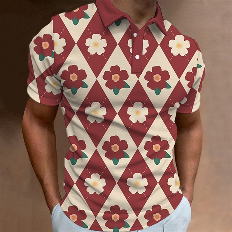 Golf Equipment Brands - Men's Polo Shirt Summer Casual Short