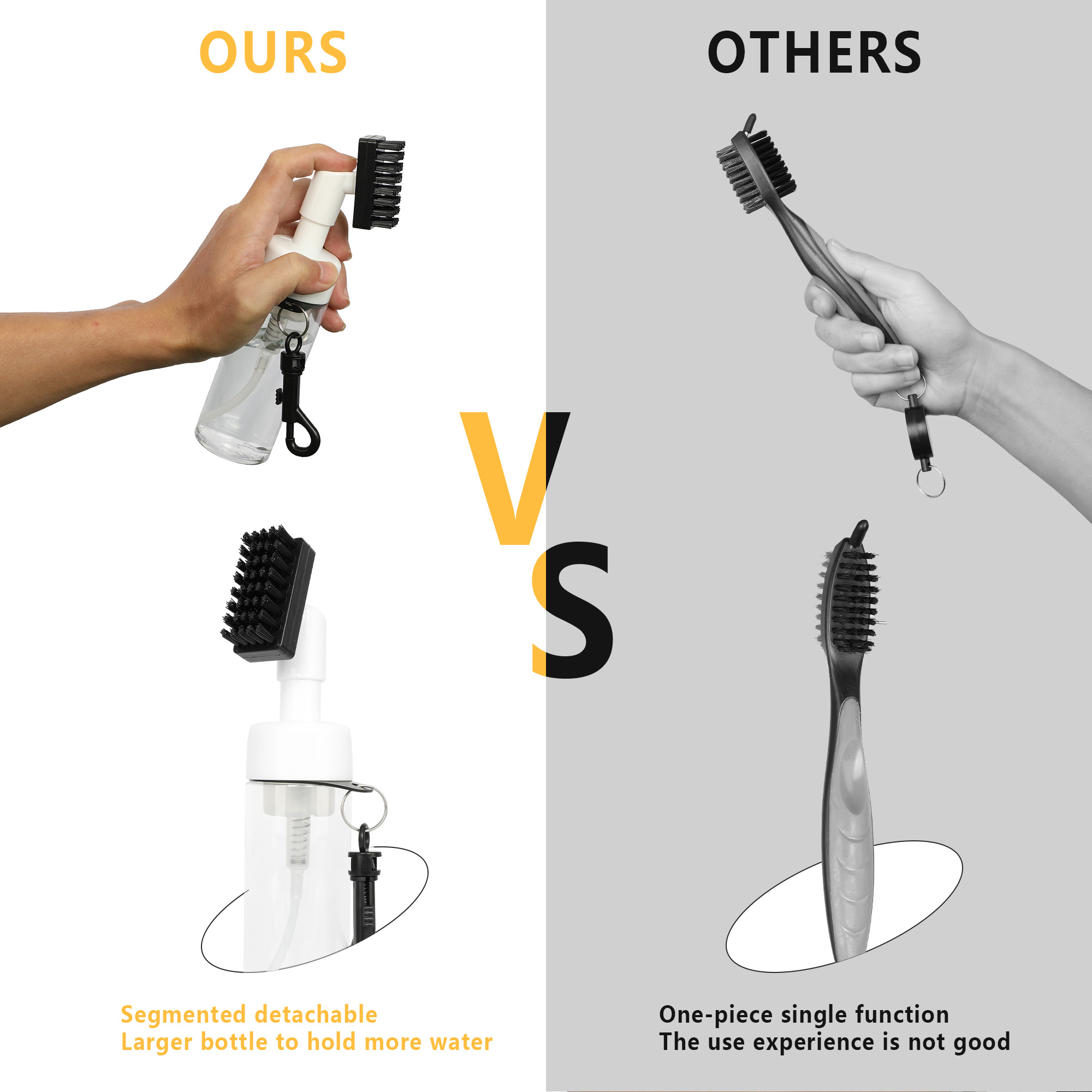 Golf Club Cleaner Brush Spray  - Golf Equipment Brands review and price