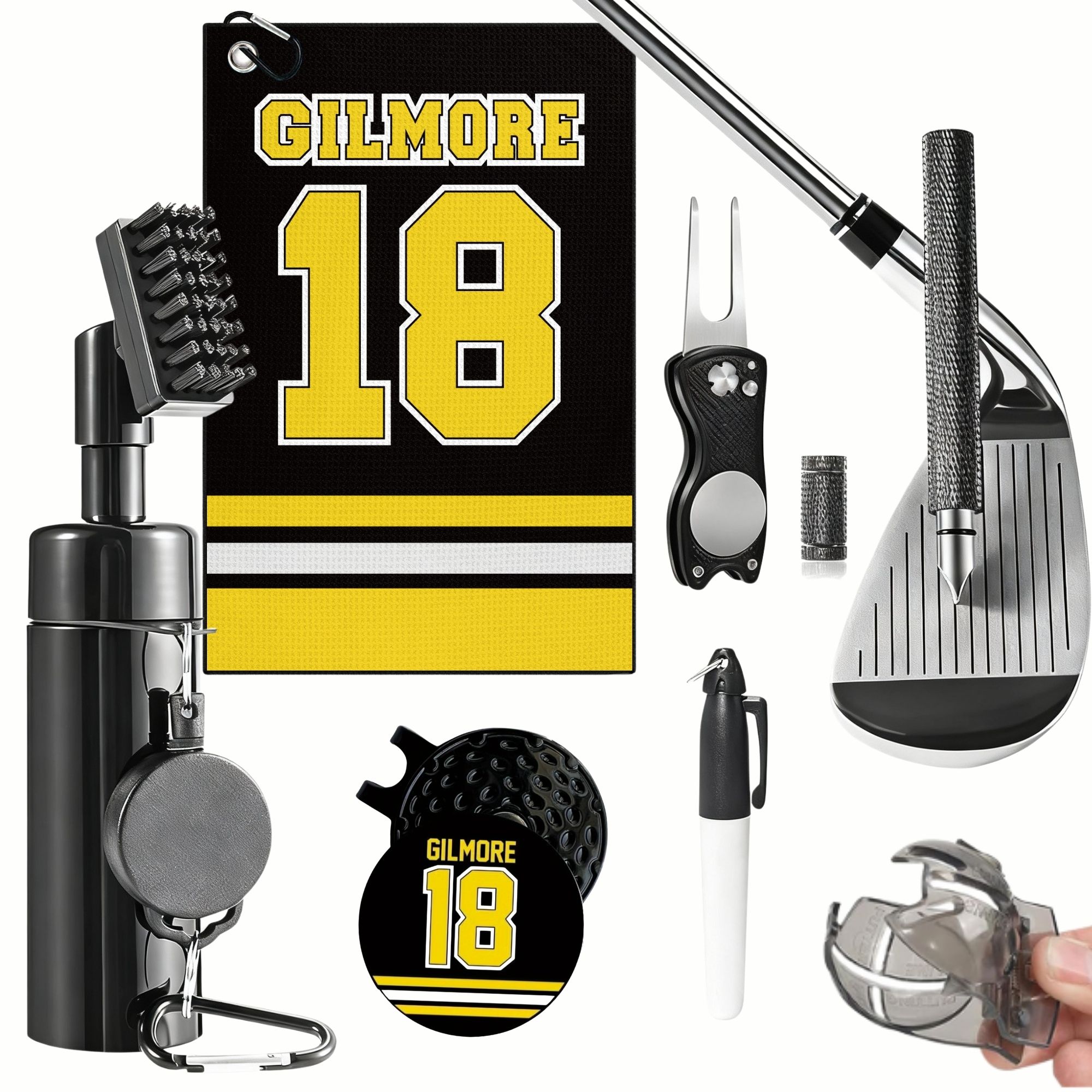Golf Club Cleaning Kit with Go - Divot Repair Tool review and price