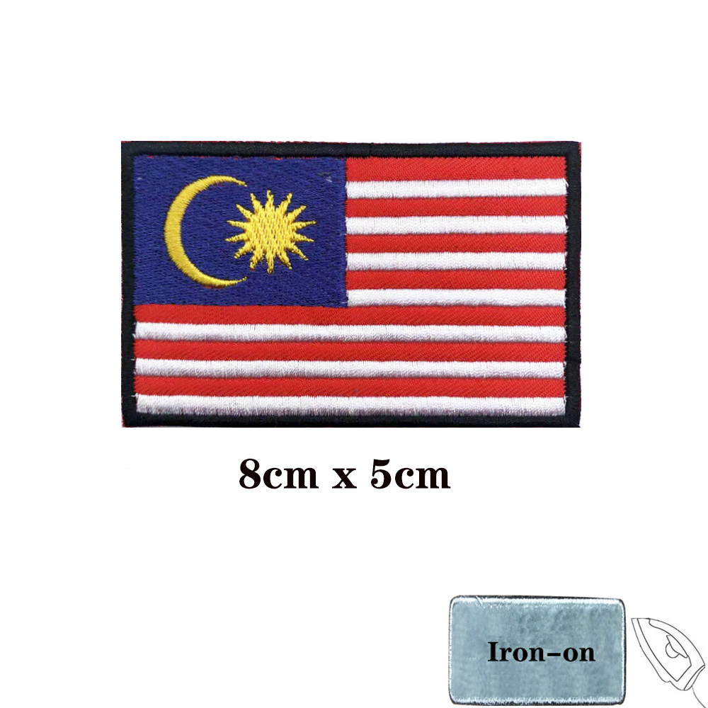 Malaysian flag Malaysia Patche - Golf Equipment Malaysia review and price