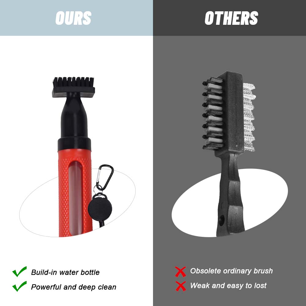 Golf club cleaning brush with  - Golf Equipment Brands review and price