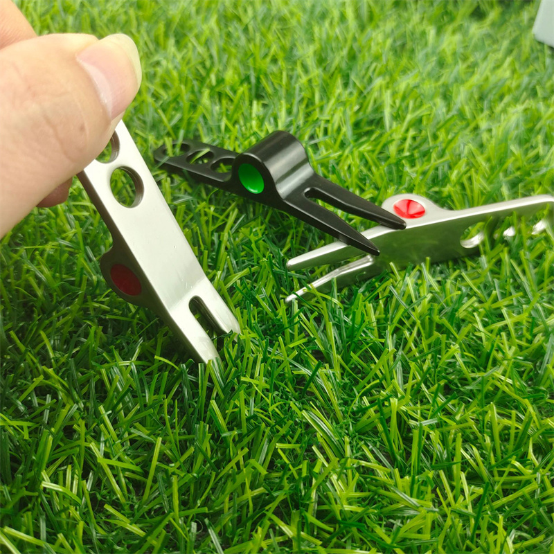 New Zinc Alloy Golf Fork For S - Divot Repair Tool review and price