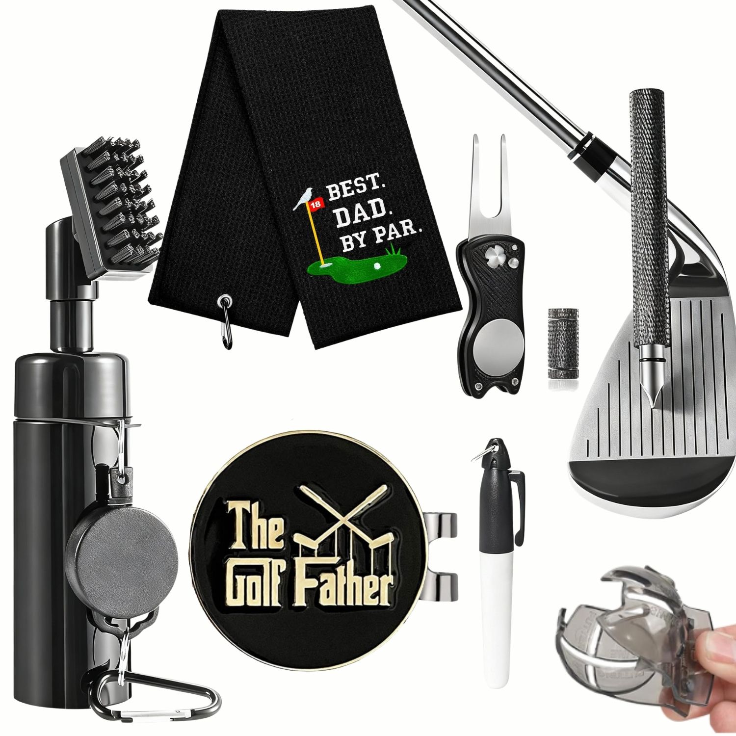 Golf Dad Cleaning Kit with Gol - Divot Repair Tool review and price